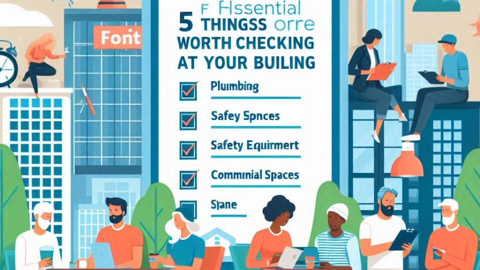 Las cinco cosas que merece la pena revisar en tu edificio._____Enero es ese mes en el que todos pens