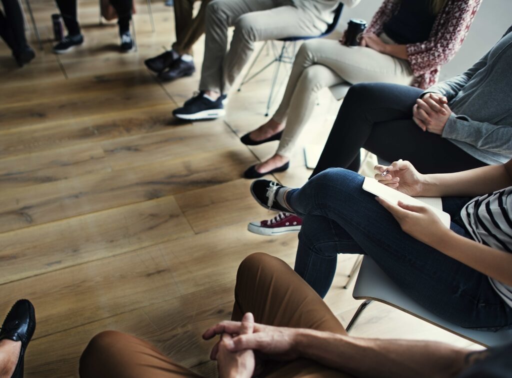 People Meeting Seminar Office Concept